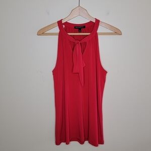 Banana Republic Factory | Red Tie Neck Tank Top Size Small